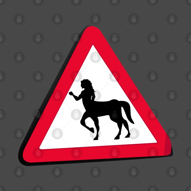 Centaur Crossing by Fun Funky Designs