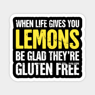 Funny Gluten Free Celiac Disease Magnet