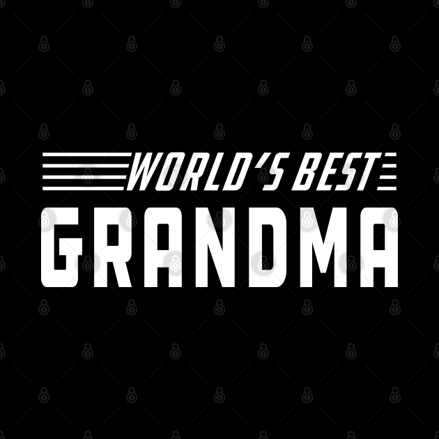 Grandma - World's best grandma by KC Happy Shop