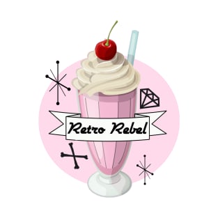 Retro Milkshake (II) T-Shirt