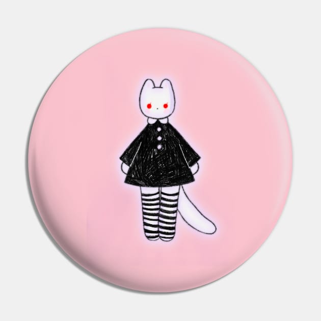 kitty Pin by oh!poppet