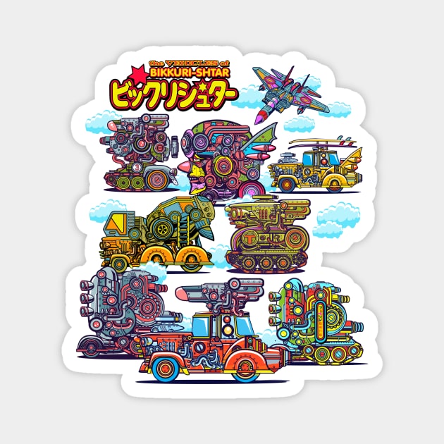 Bikkuri-Racers Magnet by 1shtar