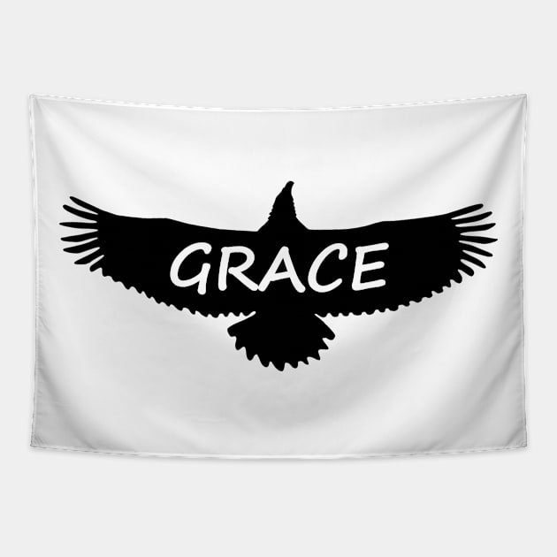 Grace Eagle Tapestry by gulden