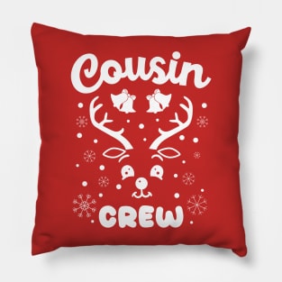 Cousin Family Xmas Christmas Reindeer Pillow