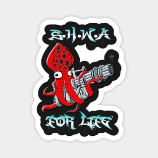 Squid Hunters WA For Life Magnet