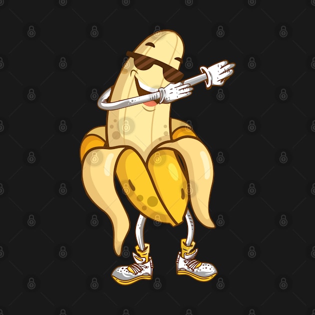 Funny Dabbing Banana by mansoury