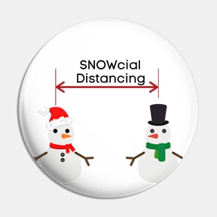 Snowcial Distancing Pin