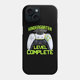 Kids Kindergarten Level Complete Gamer Graduation Phone Case