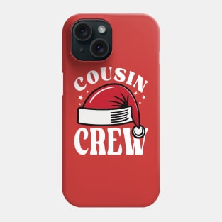 Cousin Crew Santa Hat Phone Case