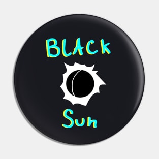 Black Sun Pin