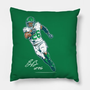 Saquon Barkley Philly Superstar Pose Pillow