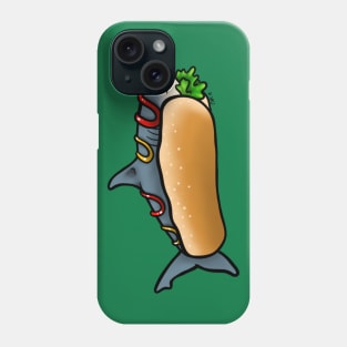 Hot Dog Shark Phone Case