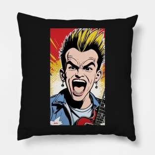 Punk Snarl Pillow