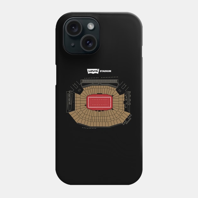 Levis Stadium - San Francisco 49ers Phone Case by RedTwentyEight