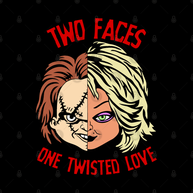 One Twisted Love - Chucky and Tiffany by LopGraphiX