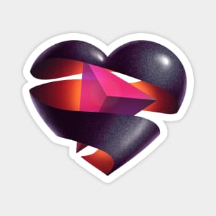 Abstract love Magnet