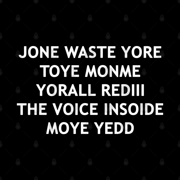 THE VOICE INSIDE MY HEAD. MEME by ohyeahh