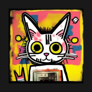 Graffiti Cat T-Shirt