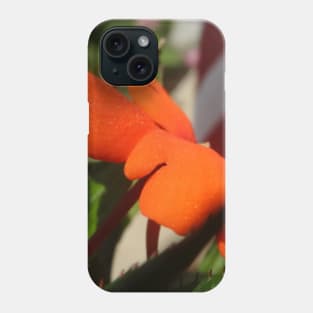 Beautiful photograph of orange flower Phone Case