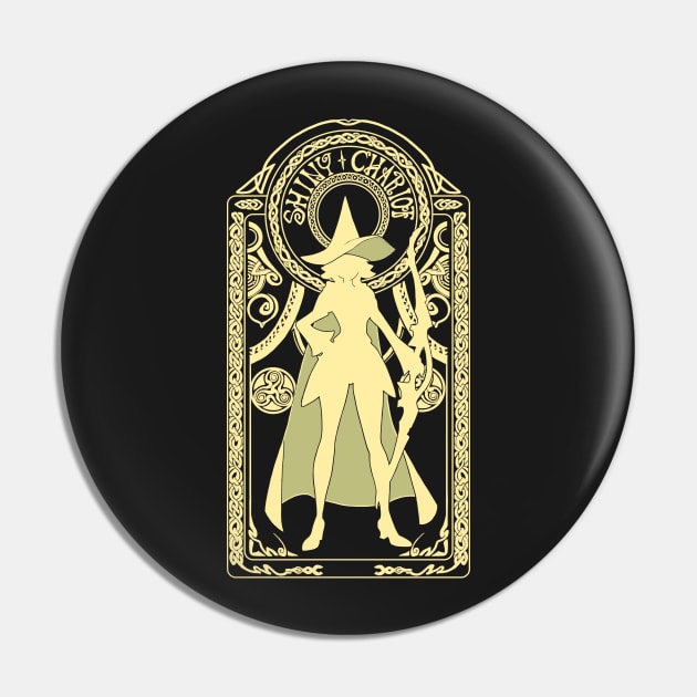 Shiny Chariot Back Card Pin by Adelaidelia