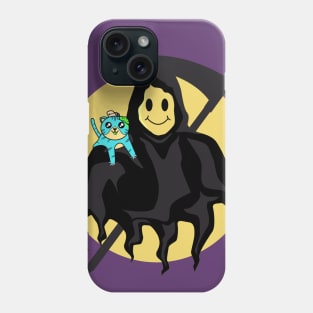 happy grim reaper Phone Case