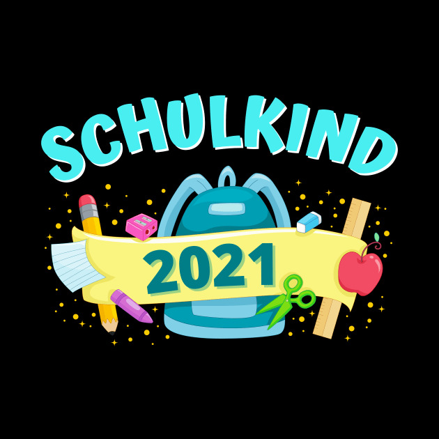 Schulkind 2021 Einschulung Schulranzen Schule Kind by Foxxy Merch