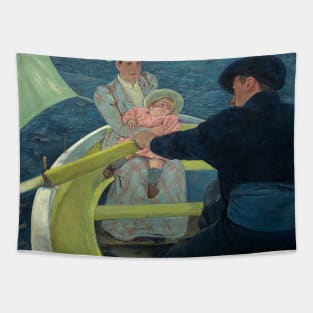 The Boating Party by Mary Cassatt Tapestry