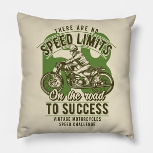 No Speed Limits Pillow