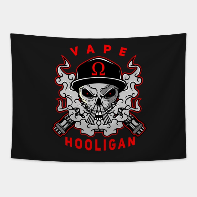 vape hooligan Tapestry by dedyracun