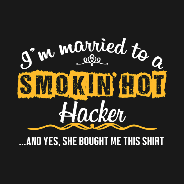 For Hacker's Husband Funny Gift by divawaddle