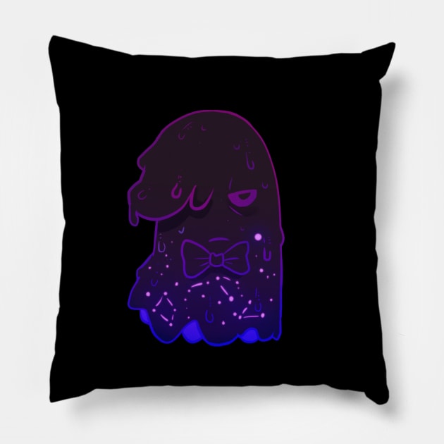 Hapstablook Pillow by WiliamGlowing