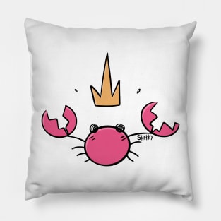 Crab Queen Pillow