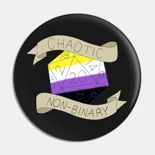 Chaotic Non-Binary D20 Pin