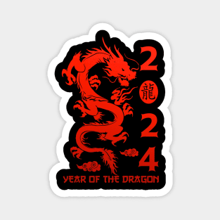 Year Of The Dragon 2024 Chinese New Year 2024 Magnet