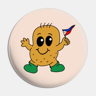 PATATAS CORNER PHILIPPINE FLAG Pin