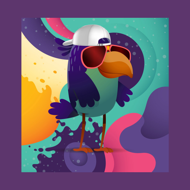 Purp Drippy Birdz by DeMarcus Alexan