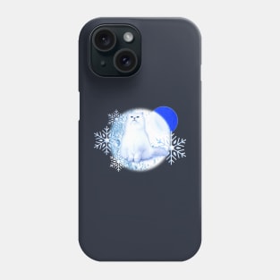 Blue Solstice in the moon Phone Case