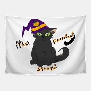 The Purrrfect Spook Tapestry