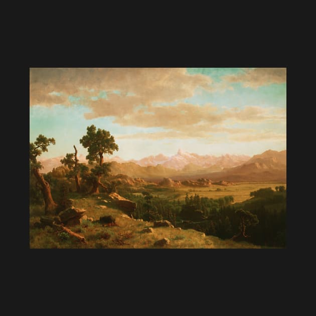 Wind River Country by Albert Bierstadt by Classic Art Stall