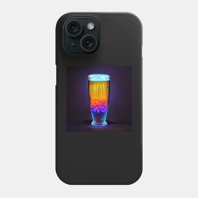 Psychedelic Beer Phone Case by RichieDuprey