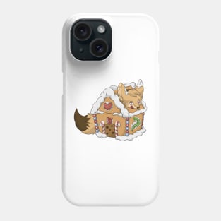 Gingerbread House - Fennec Fox Phone Case