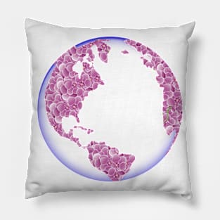 flower world design by indonesia68 Pillow