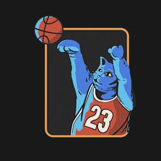 basketball the cat T-Shirt