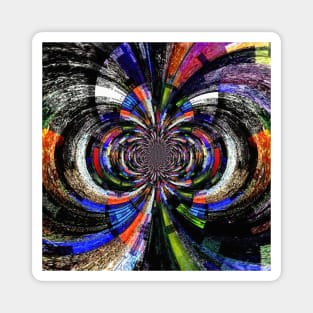 Abstract fractal Magnet