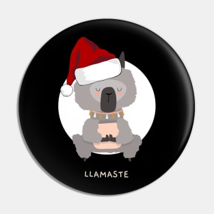 Fa la la llamaste llama funny christmas llama design Pin