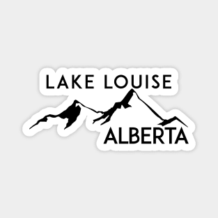 Lake Louise Alberta Canada Skiing Hiking Ski Banff Mountains Magnet