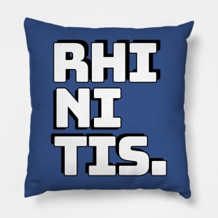 Rhinitis fortunately Pillow