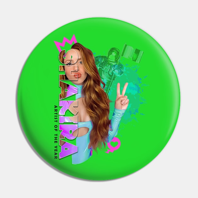 Shakira Nomination Pin by HarlinDesign