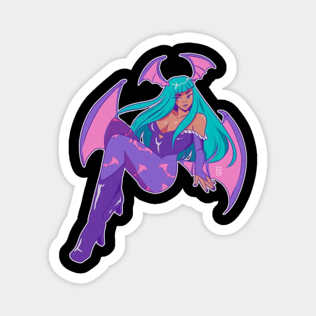 Morrigan Aensland Magnet by nay__b