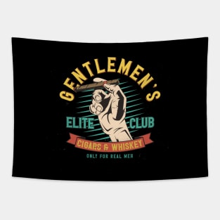 gentlemen club cigar hand Tapestry